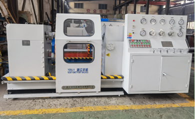 洛阳涧光高压严苛阀门试验室选用浙江优机高压阀门试验台